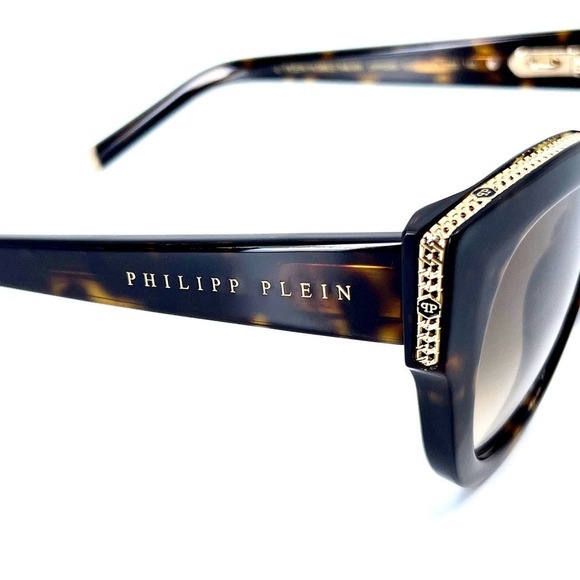 NEW!!! PHILIPP PLEIN Sunglasses Plein Nobile Milan SPP026S Col.0722 Authentic - Picture 7 of 12